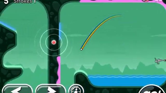Minty Land Hole 5 - Clean Ball - Hole In One! смотреть онлайн