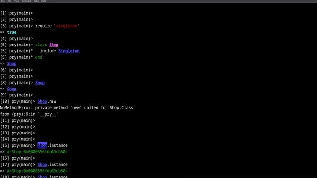 Ruby Singleton Design Pattern смотреть онлайн