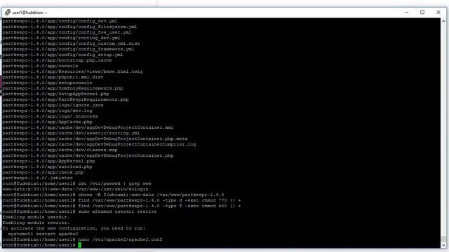 Partkeepr (inventory application) installation on debian 9 смотреть онлайн