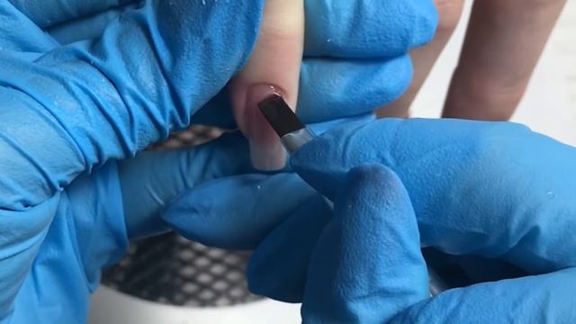 УКРЕПЛЕНИЕ ТВЁРДЫМ СМАРТ ГЕЛЕМ / чёрное покрытие / звериный дизайн ногтей / моделирование без опила