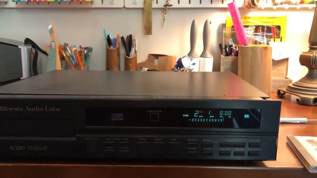 California Audio Lab Icon CD Player functionality review смотреть онлайн