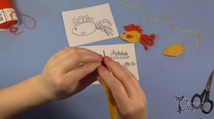 ❦ Мастер-класс по вязанию.❦ Золотая рыбка крючком.