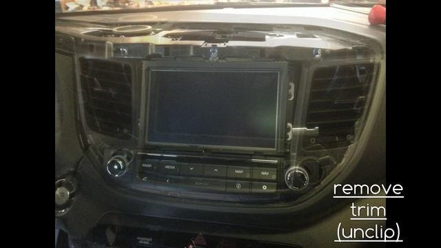 hyundai tucson radio remove смотреть онлайн