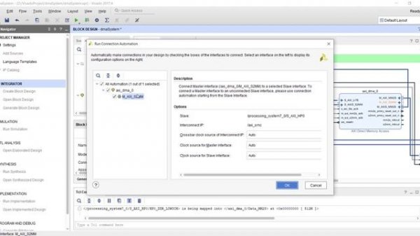 DMA System level Design with custom IP using Vivado