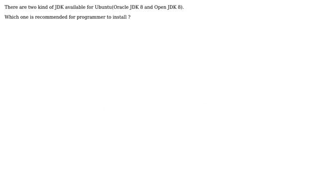 Ubuntu: What is the difference between Oracle JDK 8 and Open JDK 8? смотреть онлайн