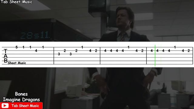 Imagine Dragons - Bones Guitar Tutorial