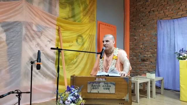 Бхакти Расаяна Сагар Свами | БГ 2.56, Воскресная программа, Ростов-на-Дону, 28.02.2021 смотреть онлайн