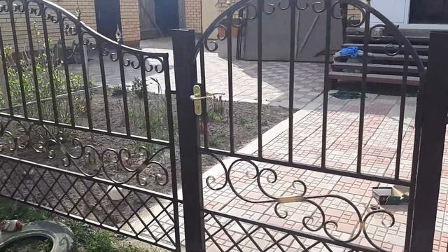 Кованые заборы холодная ковка смотреть онлайн
