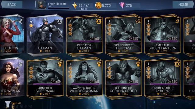 INJUSTICE 2: ALL CHARACTERS (iOS / Android) Character List with Animations! смотреть онлайн
