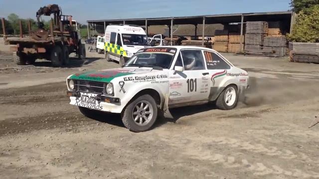 Ford Escort MK2 Rally Launch! смотреть онлайн