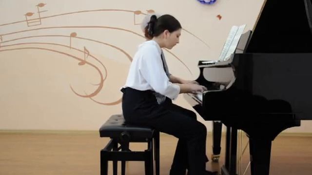 Сухова Наталия В.Ходош "Море"; С.Слонимский "Деревенский вальс" ДМШ Барабинского р-на смотреть онлайн