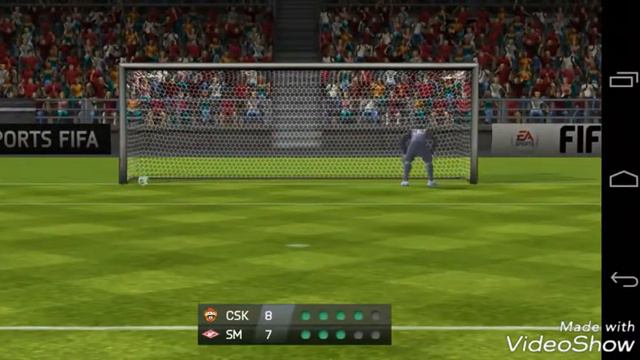 FIFA 14(Android)РЕЖИМ ПЕНАЛЬТИ