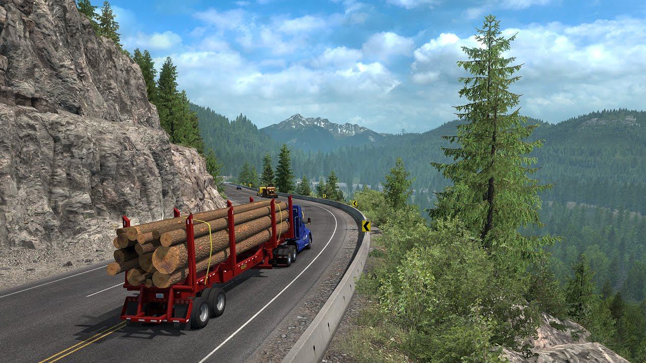 American Truck Simulator (ATS) - Дальнобой по Северной Америке смотреть онлайн