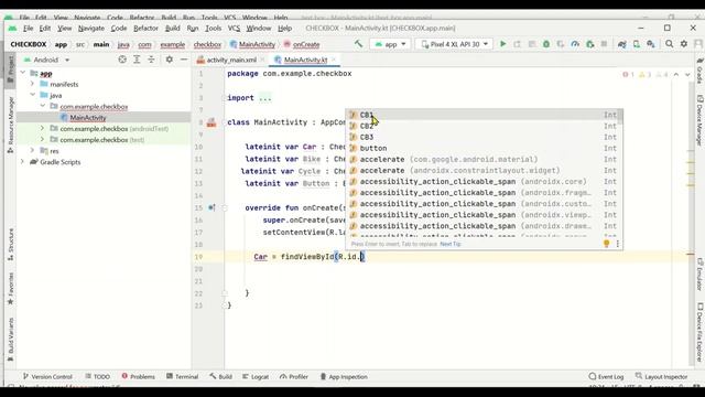 Andriod studio: Creating Check box kotlin смотреть онлайн