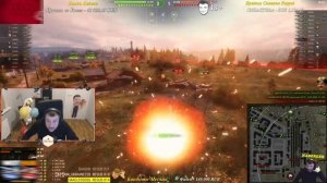 Актер в WoT #451 | Гонки в рандоме! Сорвал голос!