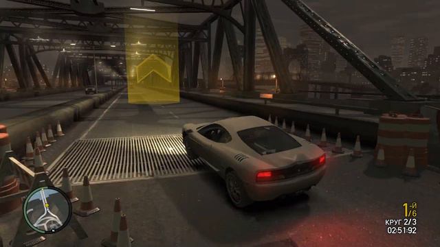Прохождение GTA IV на 100% #119 - (Уличные гонки #5) смотреть онлайн