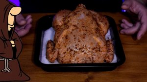 Курица на Соли в Духовке или в Аэрофритюрнице рецепт сочной курицы с хрустящей корочкой