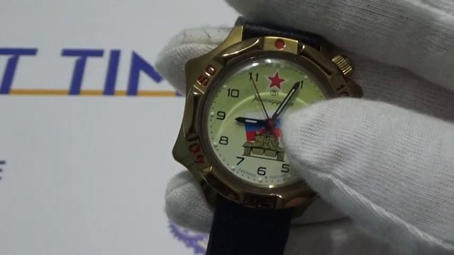 Видео обзор механических часов Восток Командирские 2414 (539295) смотреть онлайн