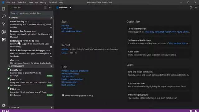 Elixir Tutorial - 1.2 - Setting up Development Environment смотреть онлайн