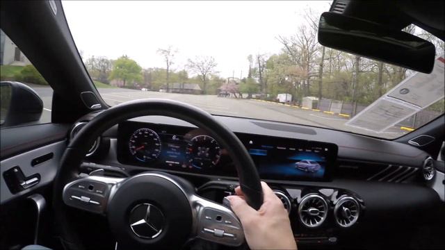 Mercedes CLA 45 AMG Review & POV Drive смотреть онлайн