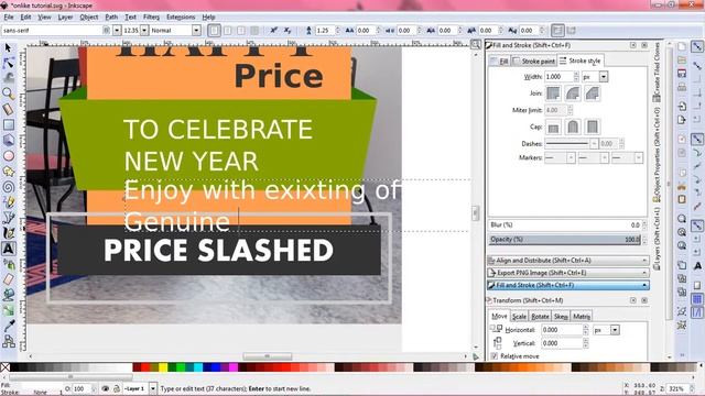Coreldraw/inkscape- tutorial for beginner@ professional poster design for cadalog смотреть онлайн