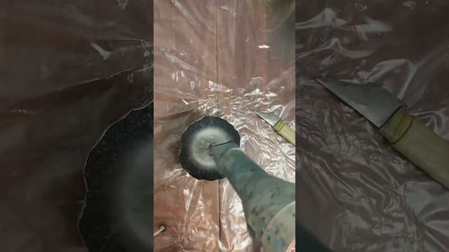 подстаканник из эпоксидной смолы, реставрация термозащитого слоя смотреть онлайн