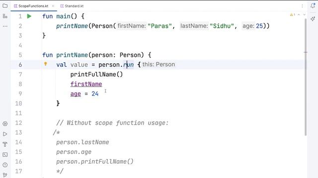 "run" Scope Function In Kotlin смотреть онлайн