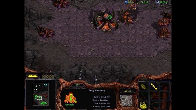 StarCraft 1 ORIGINAL - ZERG (Mission #03: The New Dominion)