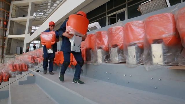 Синара-Девелопмент _ход реконструкции Центрального стадиона август 17