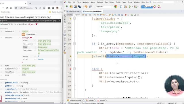 Curso de PHP 8 Aula 132 Como Validar Arquivos ao fazer Upload смотреть онлайн