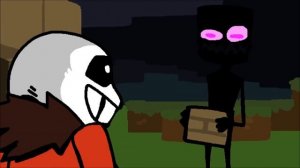 ХАРДТЕЙЛ САНС ИГРАЕТ В МАЙНКРАФТ | Undertale ОЗВУЧКА | Ink blot