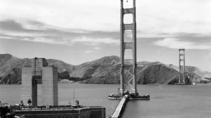 Как строили Мост Золотые Ворота