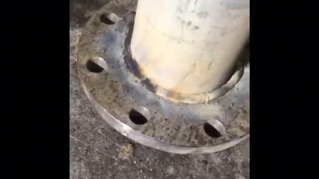 #Как сварить фланец#Сварка цинковой трубы!#как заварить фланец! смотреть онлайн