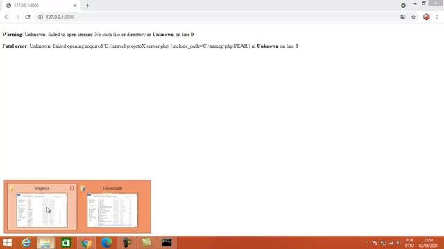 Fatal error: Unknown: Failed opening required 'C:\laravel\server(include_path='C:\xampp\php\PEAR') смотреть онлайн