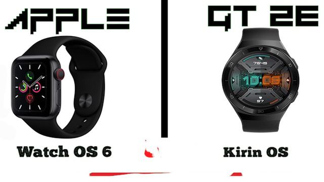 Huawei Watch GT 2e vs Apple watch Series 5 | Apple win or lose смотреть онлайн