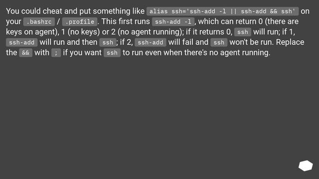 How to make ssh-agent automatically add the key on demand? смотреть онлайн
