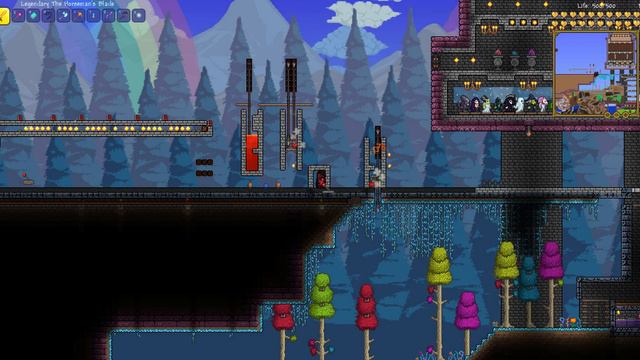 Terraria: damage testing video 1 (Traps and Minions) смотреть онлайн