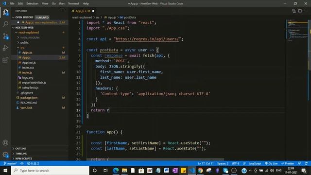 React Query Essentials - Posting Data to Server (useMutation Hook) смотреть онлайн