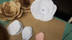 Цветы из бумаги. Большие цветы.DIY Giant Paper Flower