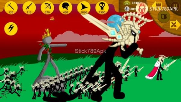 MAX UPGRADE MEGA UNDEAD GRIFFON GIANT SWORD ARMY LEVEL x9999 | Stick War Legacy Mod | Stick789Apk