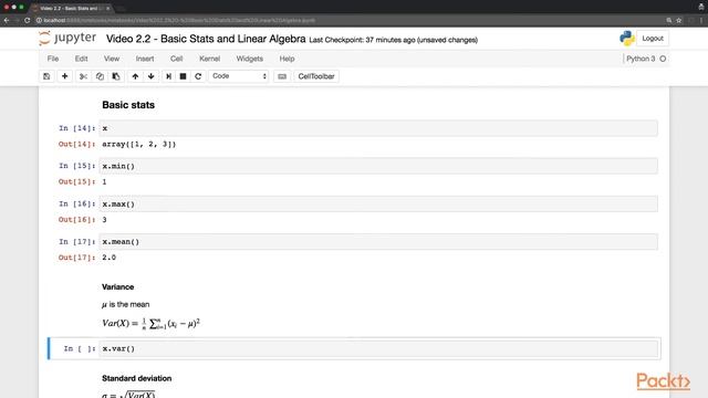 Basic Stats and Linear Algebra with Python смотреть онлайн