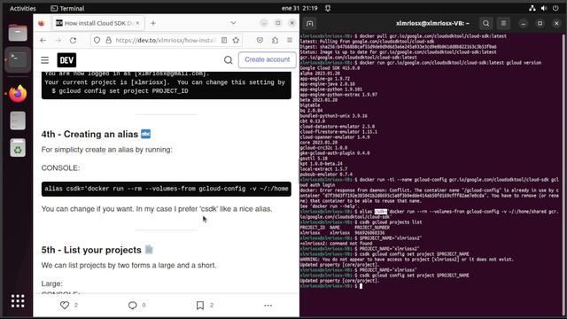 How install Cloud SDK Docker image from GCP? смотреть онлайн