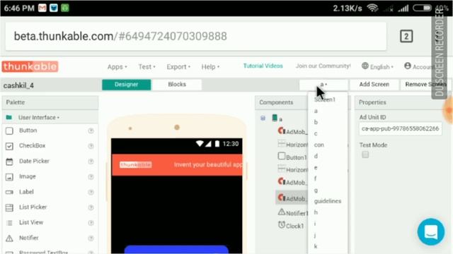 How to create Android Earning App in thunkable with free firebase ! Earn form Google Play, Admob Ad смотреть онлайн