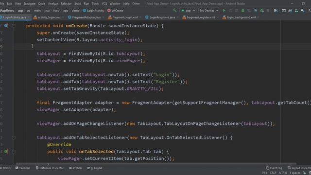 Login Screen using ViewPager and Fragments in Android Studio | Login Screen | #4 | Coding Tutorials смотреть онлайн