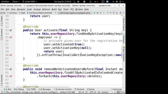 Java Talks: "Spring Security and registration/activation users" смотреть онлайн