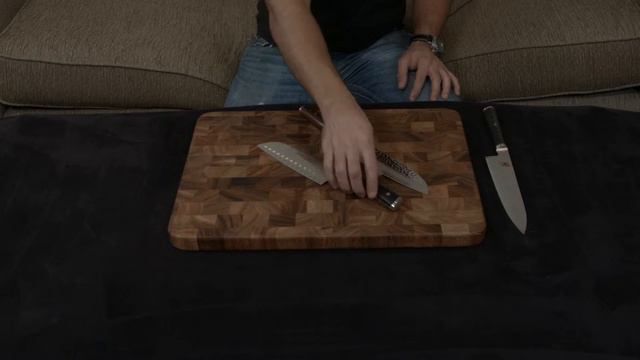 Miyabi Mizu/Artisan vs Wusthof Ikon — Santoku Knife. смотреть онлайн