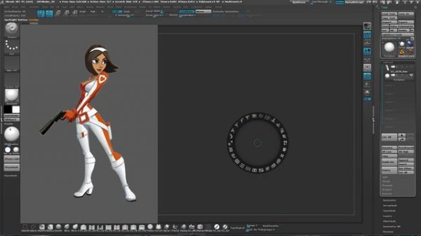 [ZBrush] Module 1 - Zbrush Fundamentals - 2. Spotlight