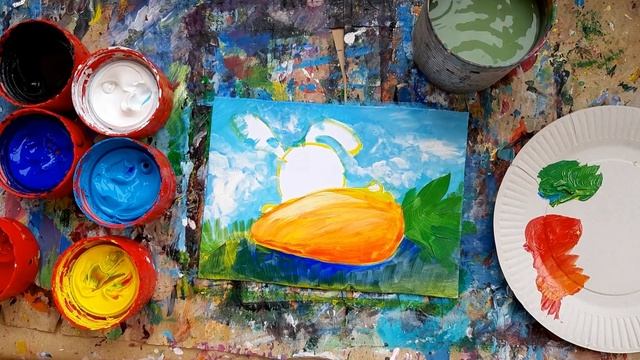 ЗАЙКА |Лето в деревне|Арт детям? смотреть онлайн