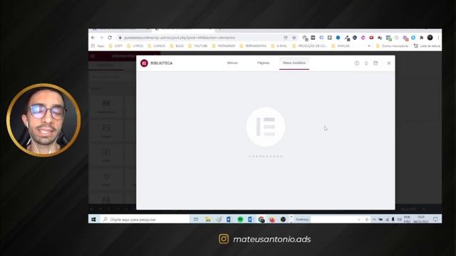 RESOLVENDO ERRO DE IMPORTAÇÃO NO ELEMENTOR E NOVA TEMPLATE смотреть онлайн