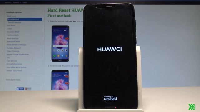 How to Restore Factory HUAWEI P Smart - Factory Reset / Wipe Data |HardReset.Info смотреть онлайн